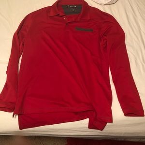 Adidas long sleeve golf shirt